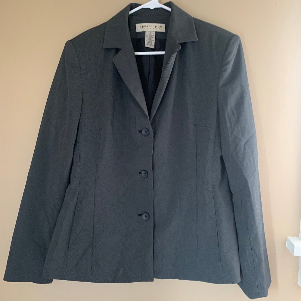apostrophe size 8 blazer